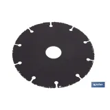 DISCO ESPECIAL DE CARBURO PARA MATERIALES BLANDOS Ø115X1 MM