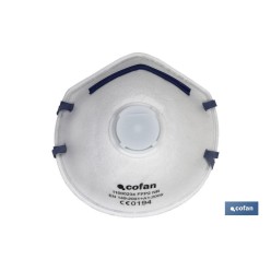 MASCARILLA PROTEC. C/VALVULA CE FFP2 NR