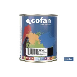 ESMALTE SINTÉTICO (750 ML) NEGRO SATINADO