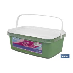 PINTURA PLÁSTICA MONOCAPA Verde Yuca (2,5 LT)