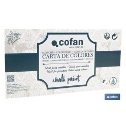 CARTA DE COLORES PINTURA A LA TIZA CHALK PAINT