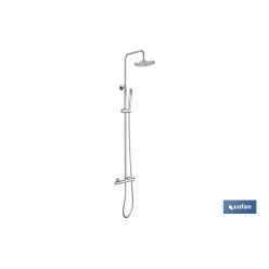 COLUMNA DE DUCHA CON GRIFO MONOMANDO 80-115