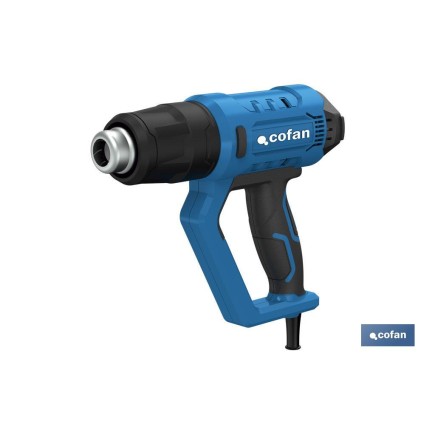 PISTOLA DE AIRE CALIENTE CON LCD DIGITAL DISPLAY 2000 W