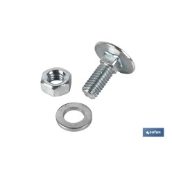 BL 4 UDS TORNILLO DE ESTANTERIA 6 X 15