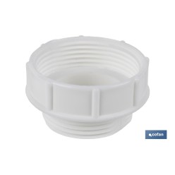 ADAPTADOR CONVERTIDOR 1 1/4 MACHO - 1 1/2 HEMBRA PARA TUBO FLEXIBLE