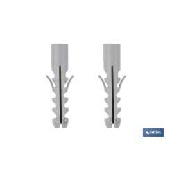 SET 2 PCS TORNILLOS VERTICALES FIJACIÓN INODORO 5 X 75