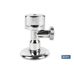 VÁLVULA DE ESCUADRA 1/2 x 3/4 VOLANTE GRANDE