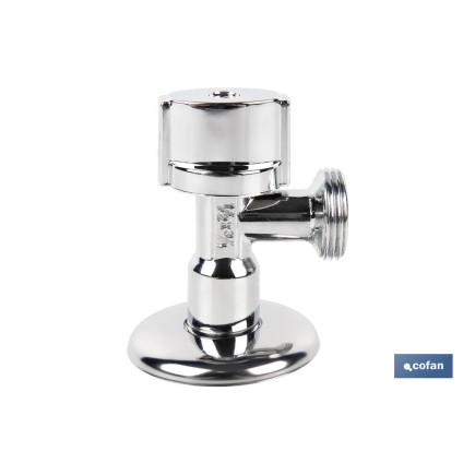 VÁLVULA DE ESCUADRA 1/2 x 3/4 VOLANTE GRANDE