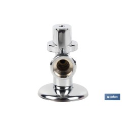 VÁLVULA DE ESCUADRA 1/2 x 3/4 VOLANTE GRANDE