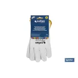 BLISTER GUANTE PIEL FLOR ANTICALÓRICO TALLA 11 VENTA UNITARIA