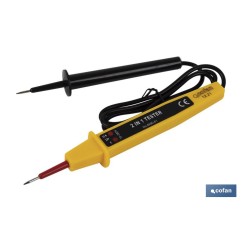 MEDIDOR DE TENSION 2 EN 1 DE 3-400 V