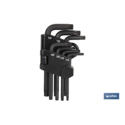 SET LLAVES TORX 7 Uds. (10-40)