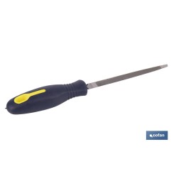 LIMA TRIANGULAR DELGADA 100mm EXTRAFINA