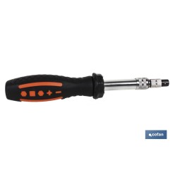 DESTORNILLADOR PORTAPUNTAS VARILLA FLEXIBLE