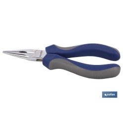 ALICATES PUNTA C/MUELLE 6""