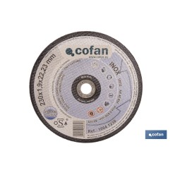 DISCO CORTE - 115X3,0X22,23 METAL STAND.