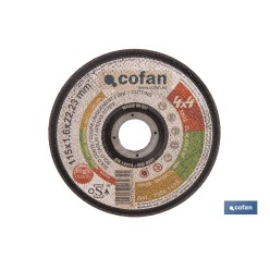 DISCO CORTE 4X4 DE 115X1,6X22,2