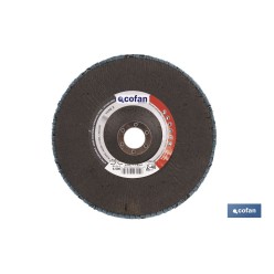 DISCO LAMINADO PROFESIONAL INCLINADO 178 MM. - GRANO 40 ZIRCONIO