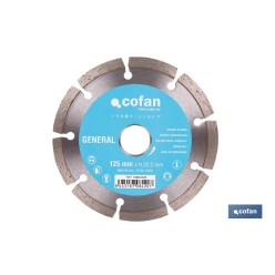 DISCO DIAM. UNIVERSAL BASICO 125 MM.