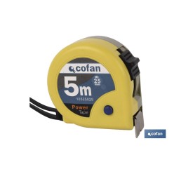 FLEXÓMETRO 25 MM X 5 M