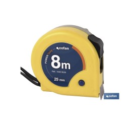 FLEXÓMETRO 25 MM X 8 M