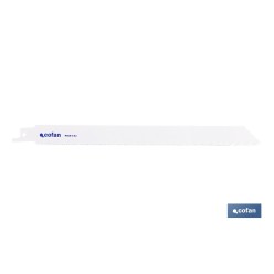 HOJA DE SIERRA DE SABLE (5PCS) BIMETAL 230X10-14  -  METAL