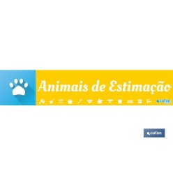 SEÑALETICA IMANTADA PARA EXPOSITOR 975 x 200 mm - ANIMAIS DE ESTIMAÇÃO