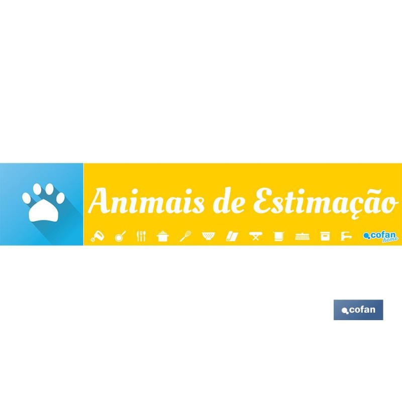 SEÑALETICA IMANTADA PARA EXPOSITOR 975 x 200 mm - ANIMAIS DE ESTIMAÇÃO