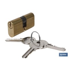 Cilindro Ovalado 30/40-Leva Larga-Latón