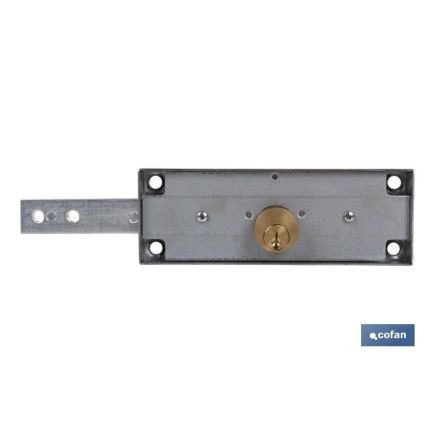 Cerradura Persiana Metal P IZQUIERDA(Llaves Iguales)AAA