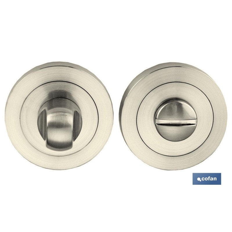 MULETILLA ROSETA CON DESBLOQUEO NIQUEL SATINADO