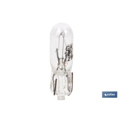 LÁMPARA S/CASQUILLO W1,2-T5 12V venta unitaria