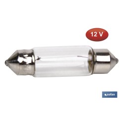 LÁMPARA PLAFONIER C5W (11X38mm) 12V venta unitaria