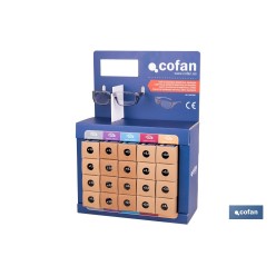 EXPOSITOR CON 20 GAFAS GRADUADAS