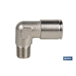 CONEXION CODO  TUBO 8mm. ROSCA 1/8