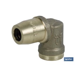 CODO CONECTOR 90º  R A5 TUBO 10X1,25