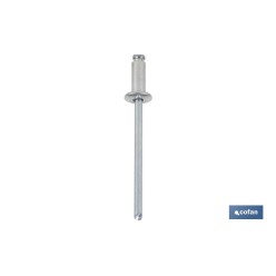 REMACHE ALUMINIO NORMAL 6,4 X 40 MM