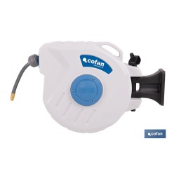 ENROLLADOR C/MANGUERA AIRE 24bar 15M Ø9,5*15mm