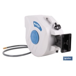 ENROLLADOR C/MANGUERA AIRE 24bar 15M Ø9,5*15mm