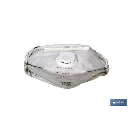 MASCARILLA DE CARBONO FFP2D