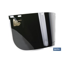 PLASTICO PROTECTOR OSCURO 400 MM.