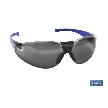 GAFAS SEGURIDAD MODELO BLUE ELASTIC
