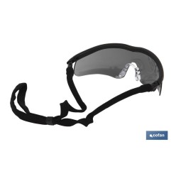 GAFAS SEGURIDAD SPORT OSCURA UV PROTECTION