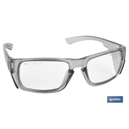 GAFA DE SEGURIDAD MONOFOCAL GRADUADA 1,0 DIOPTRÍAS