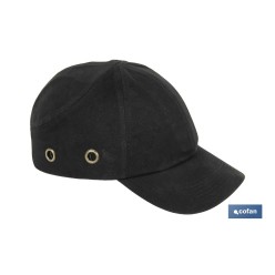 GORRA SPORT SEGURIDAD NEGRA