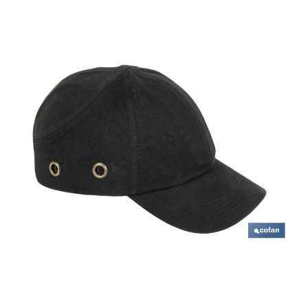 GORRA SPORT SEGURIDAD NEGRA