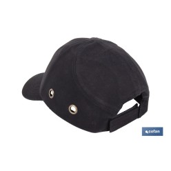 GORRA SPORT SEGURIDAD NEGRA