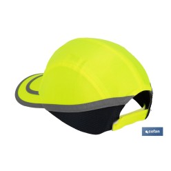 GORRA SPORT SEGURIDAD AMARILLO FLÚOR
