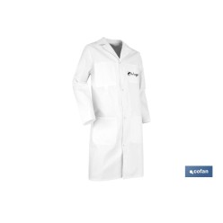 BATA BLANCA PALETTE 100% ALGODÓN T-XL