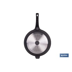 SARTÉN DE INDUCCIÓN DE ALUMINIO FORJADO Ø32 CM ANZIO